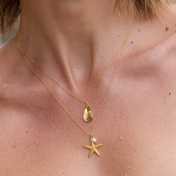 Nerida Necklace - Gold