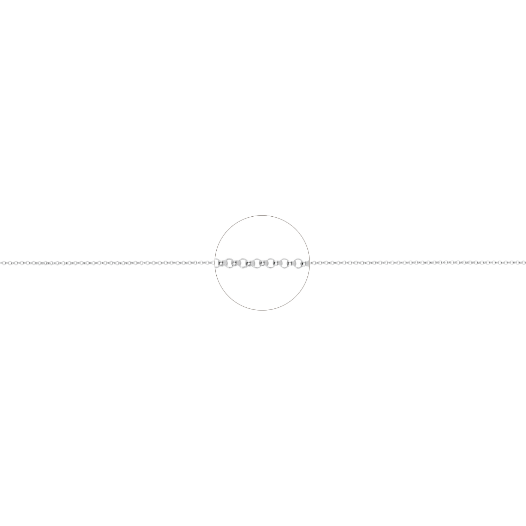 Round Rolo Chain - Silver