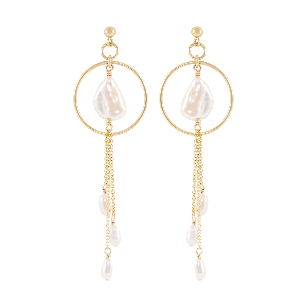 Anita Earrings - Gold