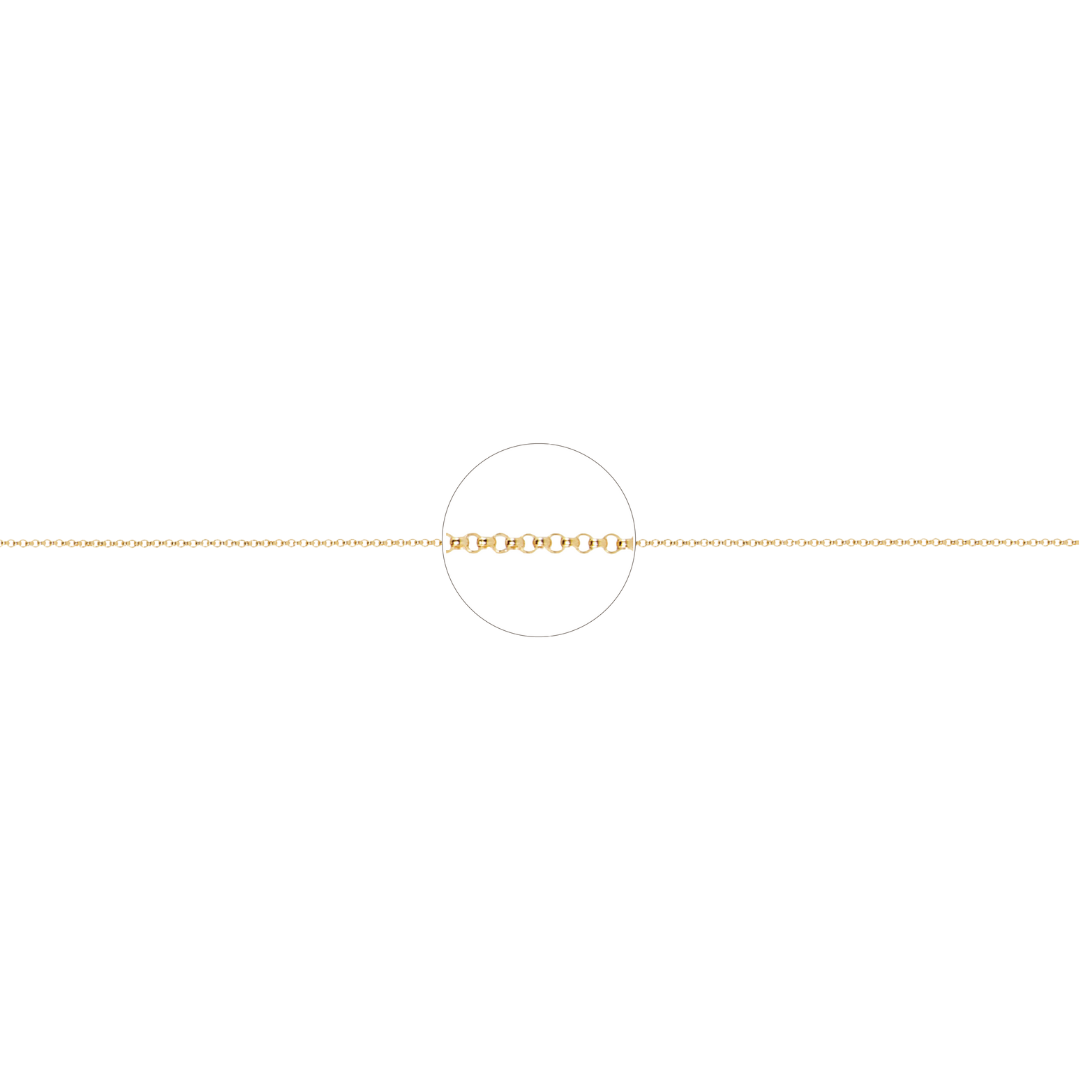 Round Rolo Chain - Gold