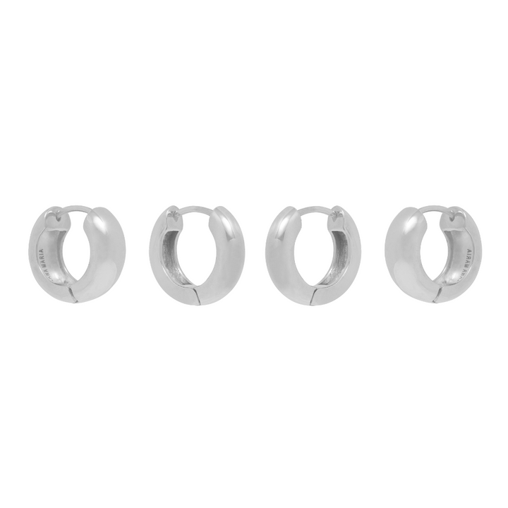 Huggie Bundle - Silver