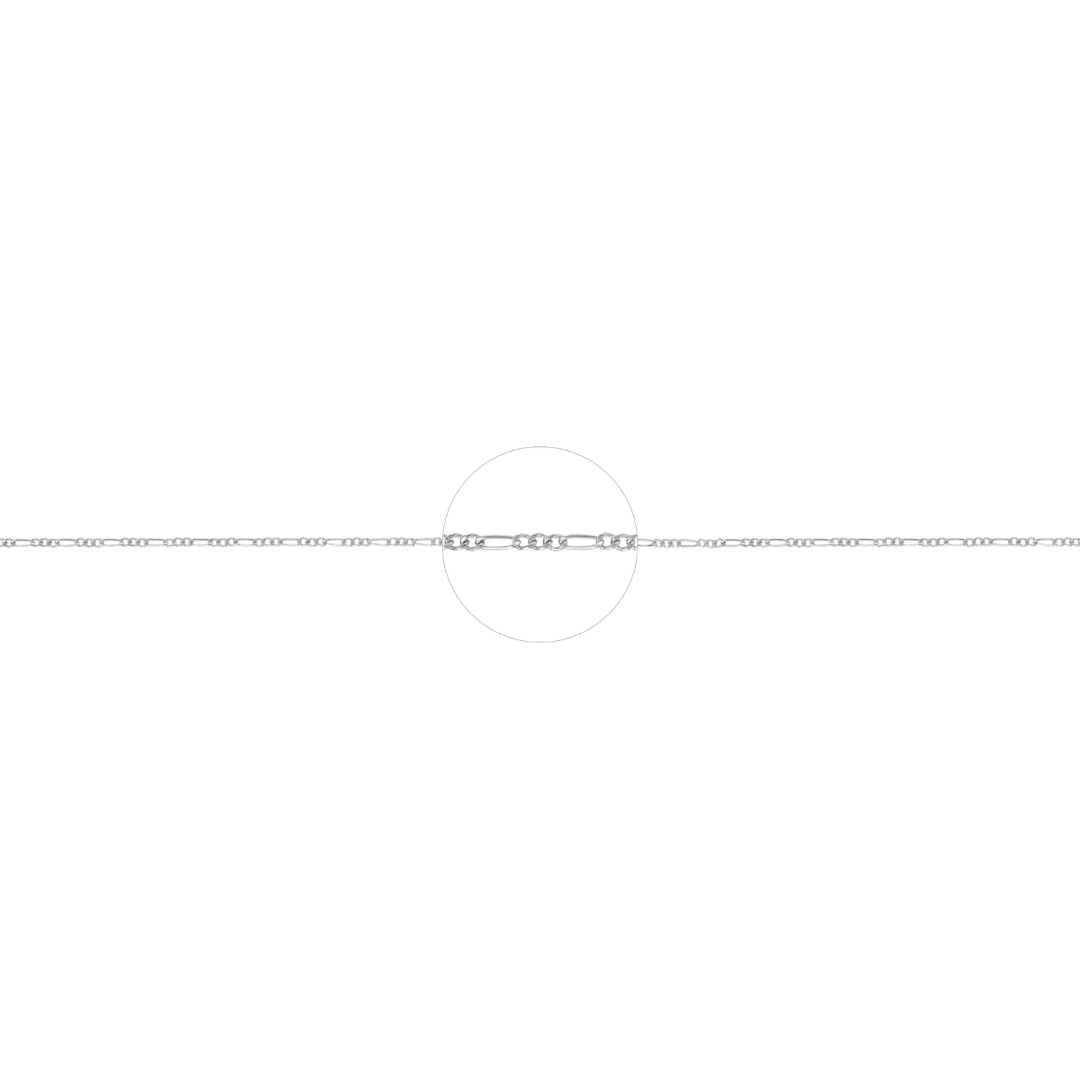 Figaro Chain 1.5mm - Silver