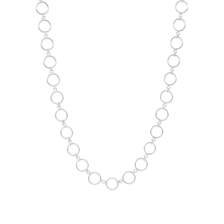 Fine Camelia Necklace - Sterling Silver
