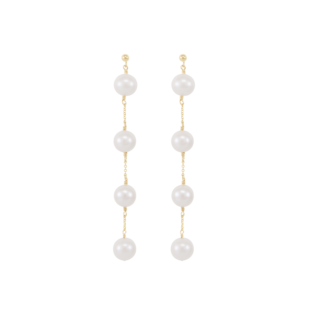 Alba Earrings - Gold