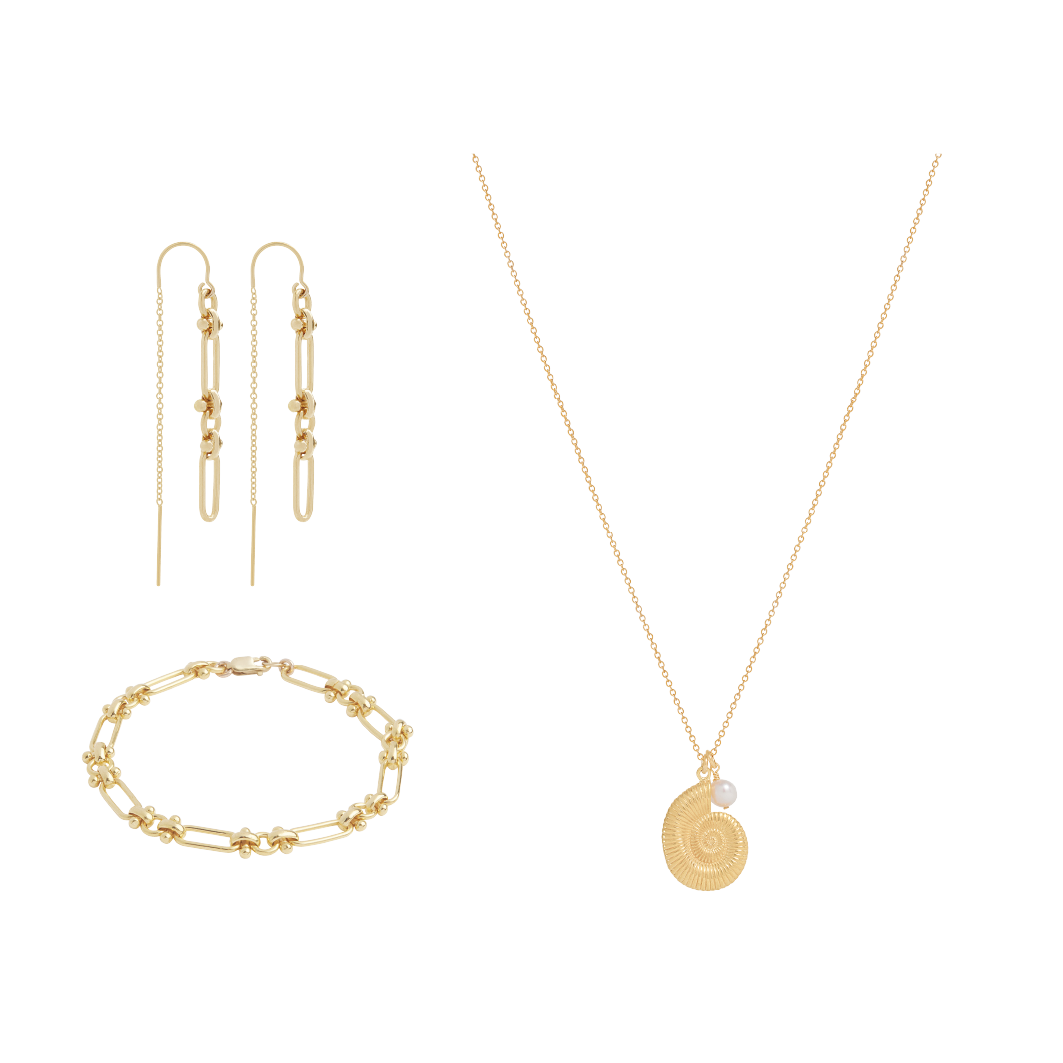 Santorini Trio Bundle - Gold