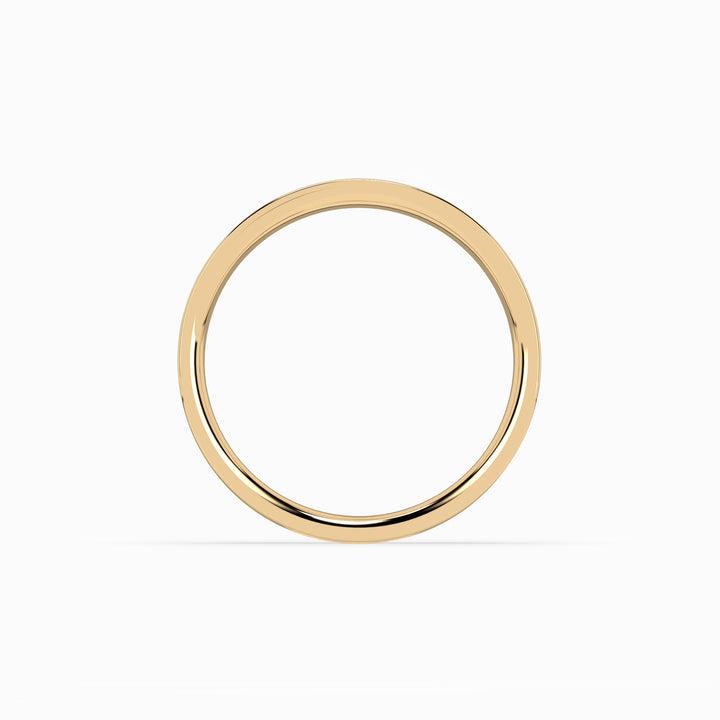 Cigar Ring 3mm - 5mm - Yellow Gold