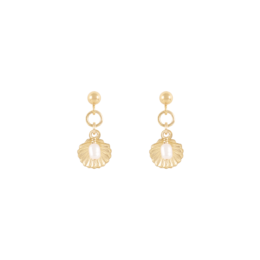 Conchi Earrings - Gold