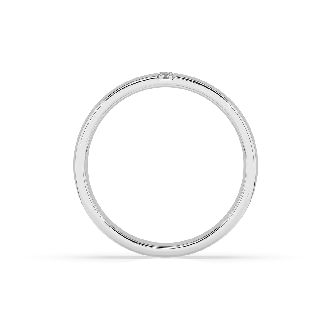 Dominic Diamond Ring - White Gold
