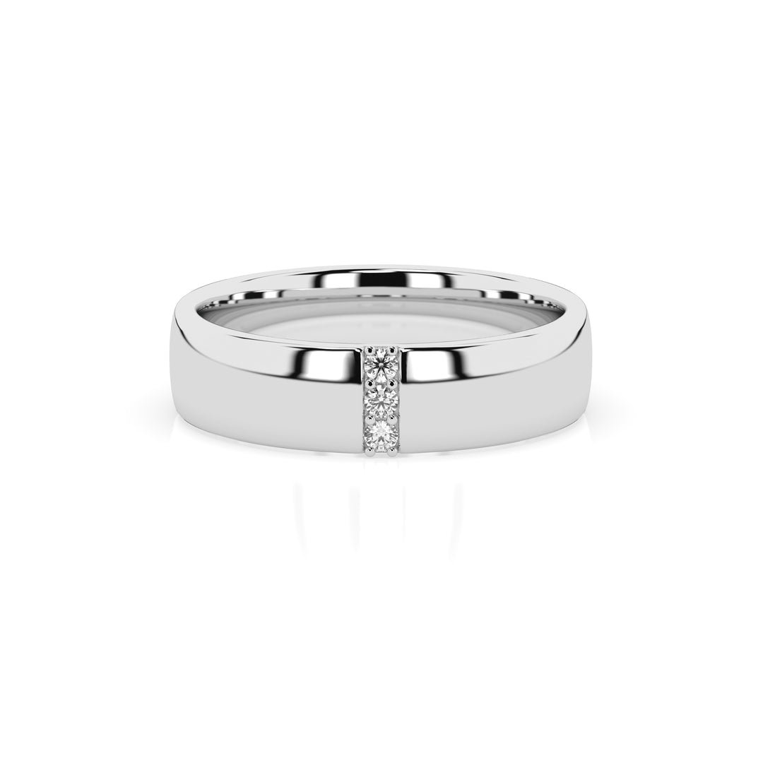 Dominic Diamond Ring - White Gold