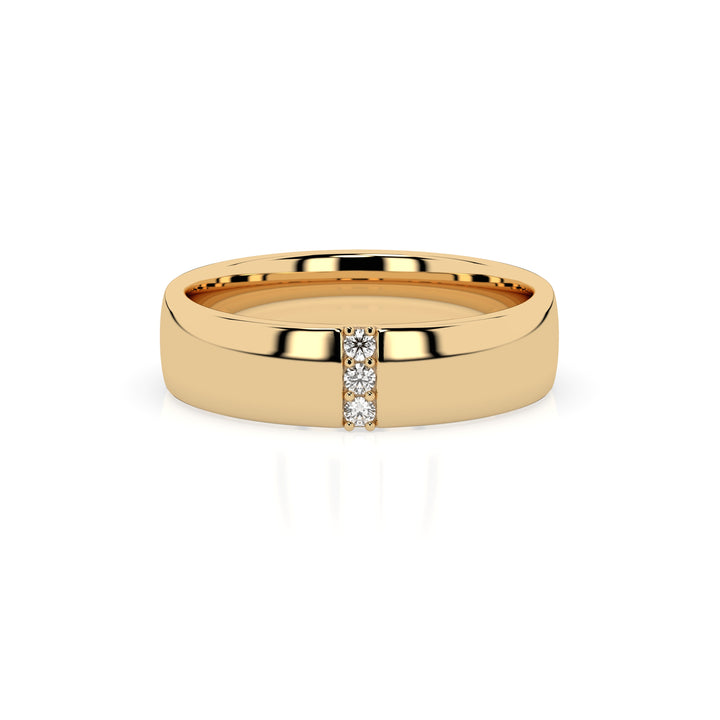 Dominic Diamond Ring - Yellow Gold