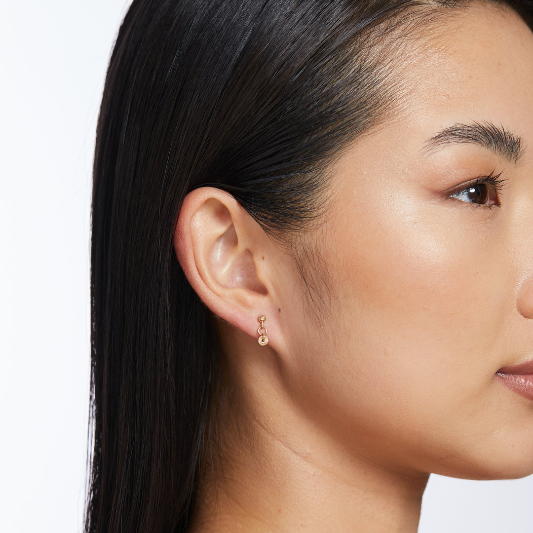 Caia Earrings - Gold
