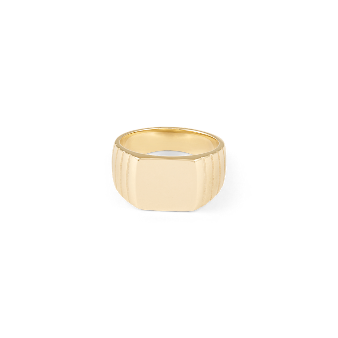 Oliver Ring - Yellow Gold
