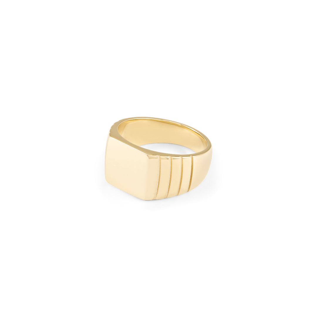 Oliver Ring - Yellow Gold