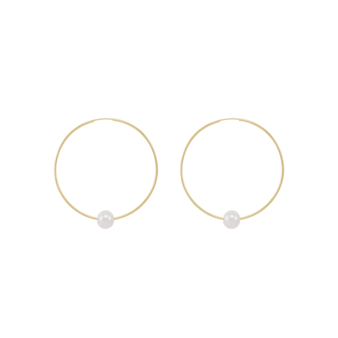 Naomi Earrings 50mm - Gold