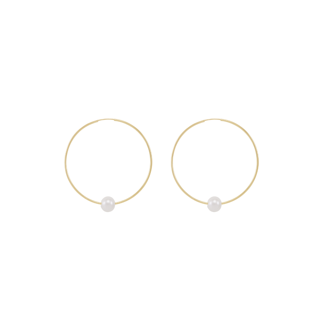 Naomi Earrings 24mm - Gold
