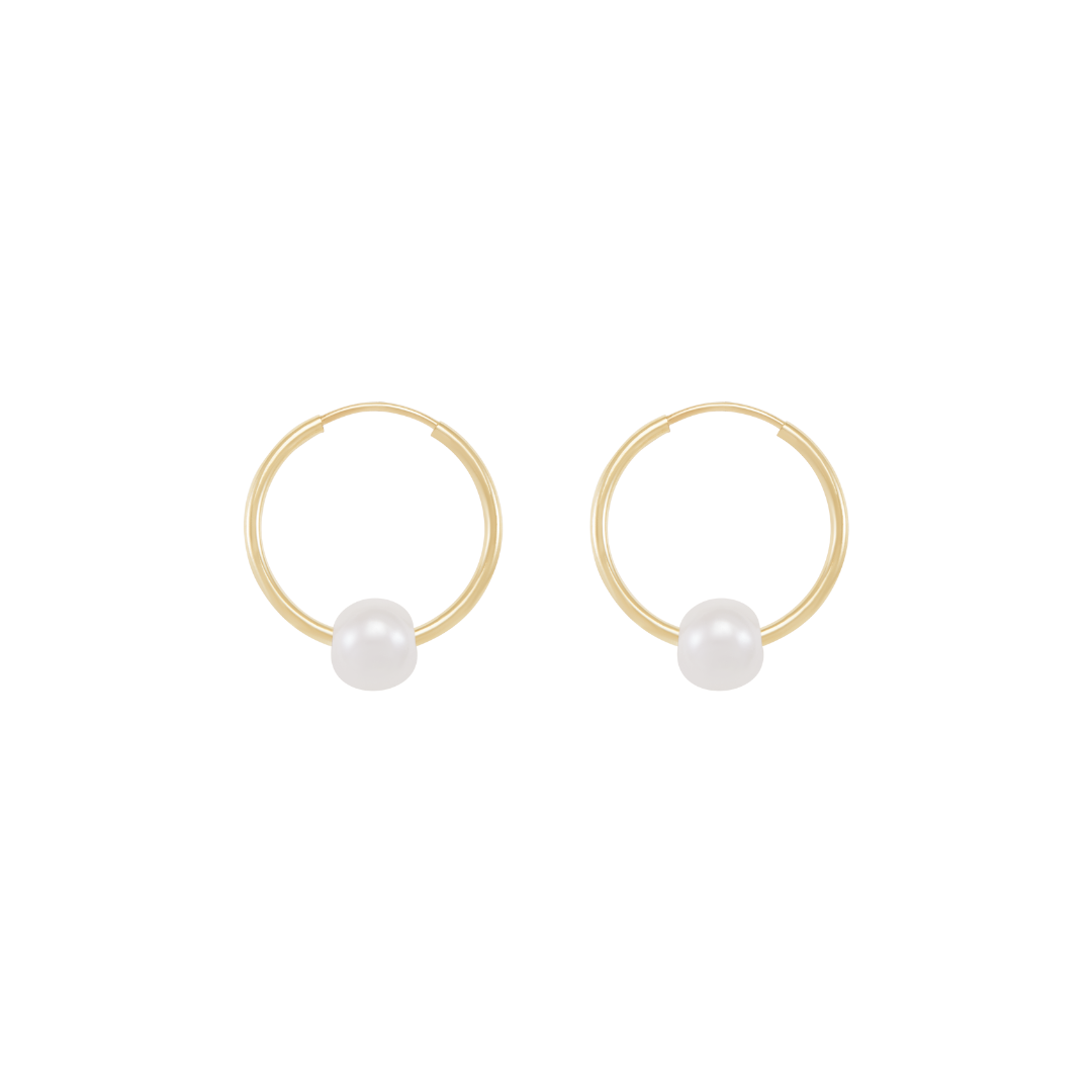 Naomi Earrings 18mm - Gold