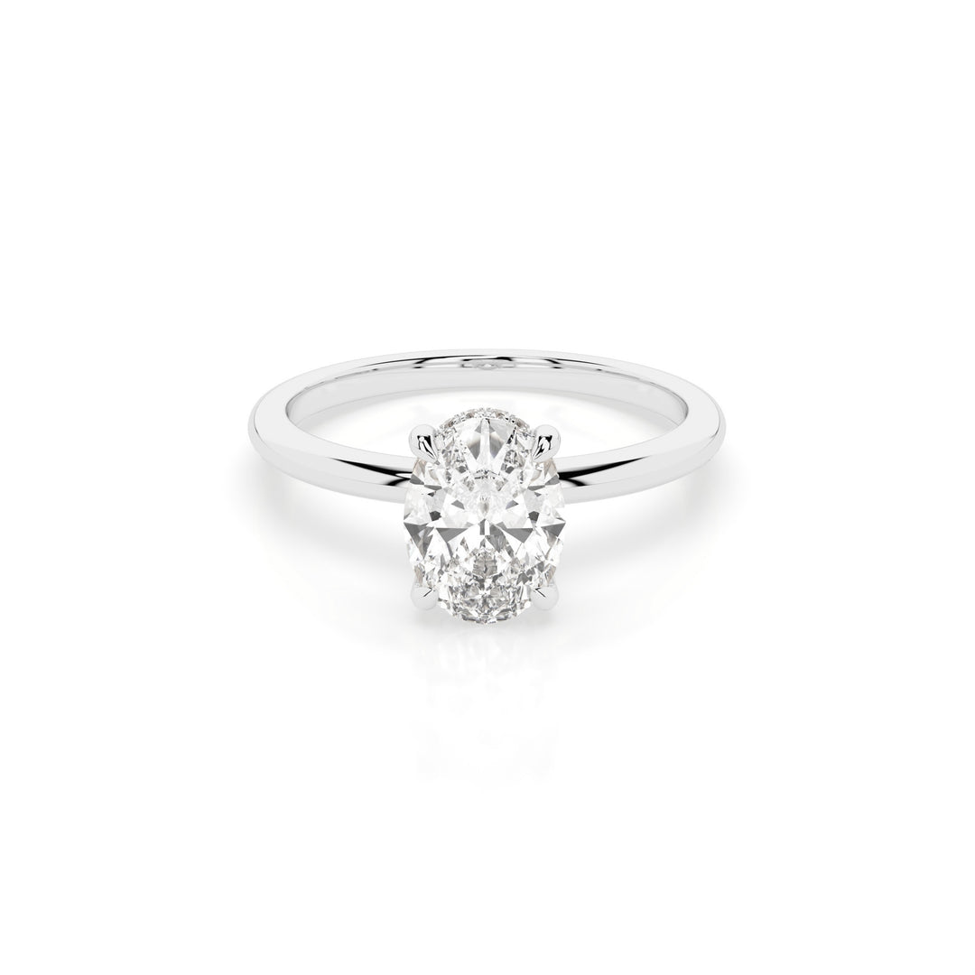 Ava Engagement Ring - White Gold