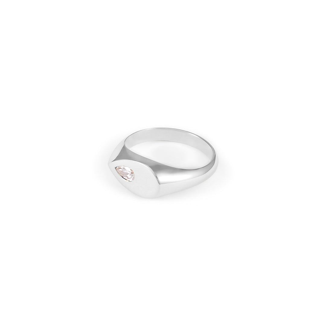 Marcia Diamond Ring - White Gold