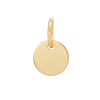 Disc Charm - Gold
