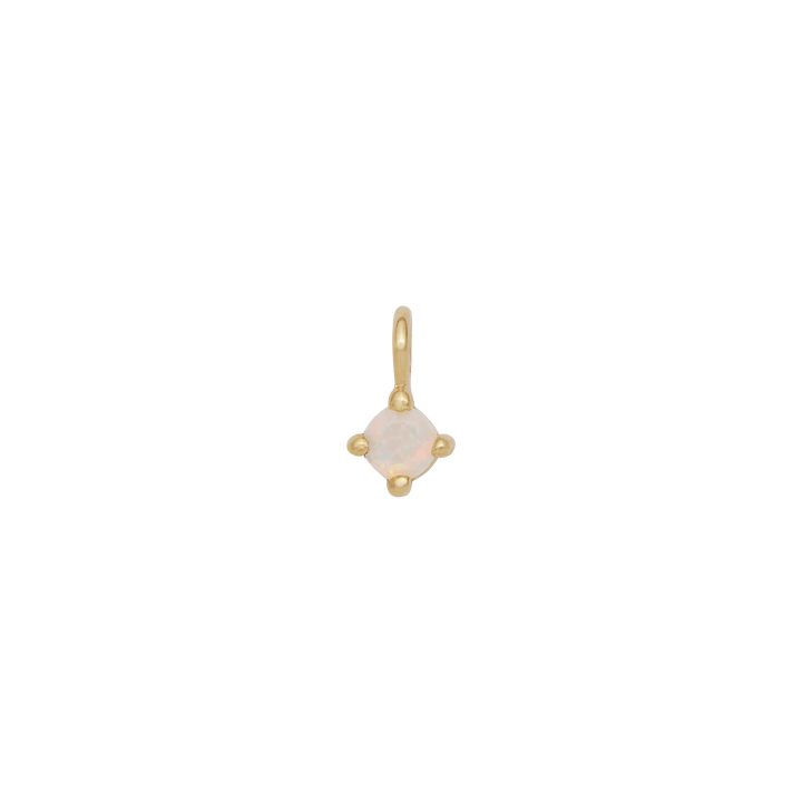 Birthstone Hanging Charm - Gold