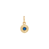 Hanging Birthstone Charm - Gold - September - Blue