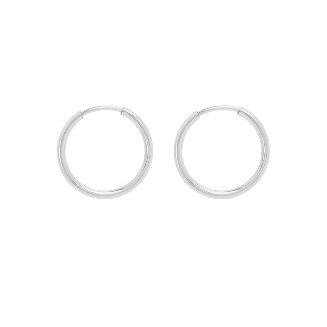 Ora Sleeper Earrings - Silver