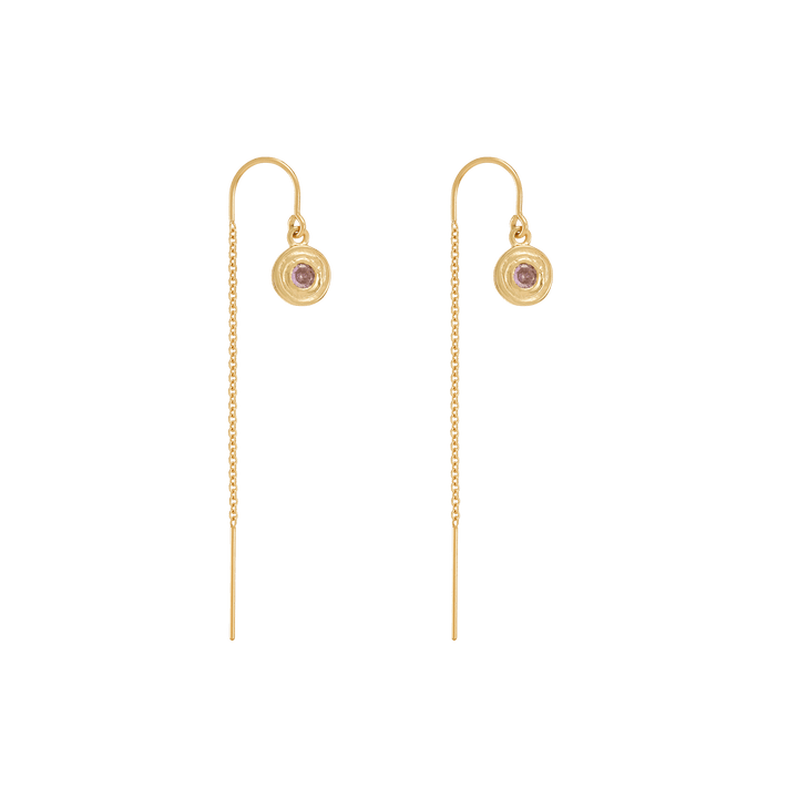 Birthstone Earrings - Gold