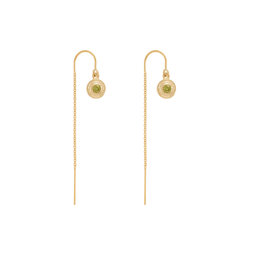 Birthstone Earrings - Gold