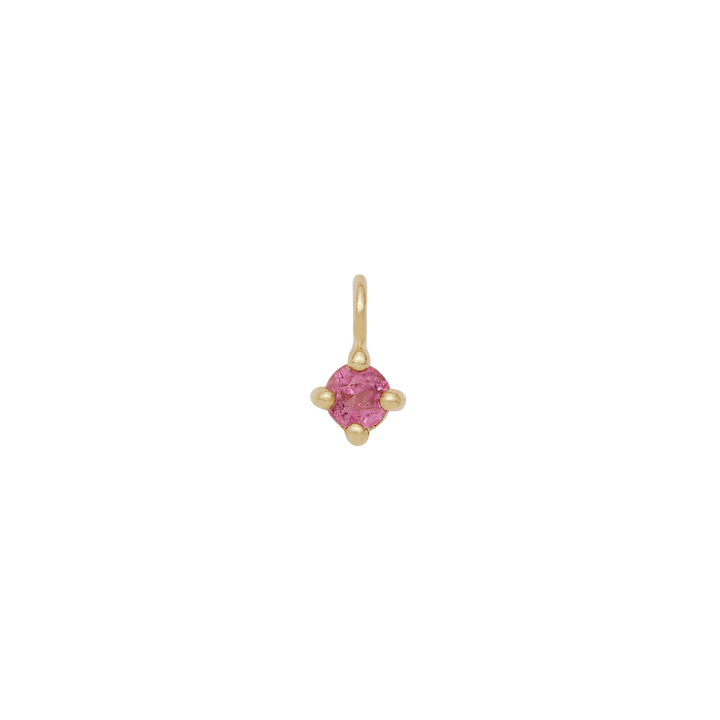 Birthstone Hanging Charm - Gold