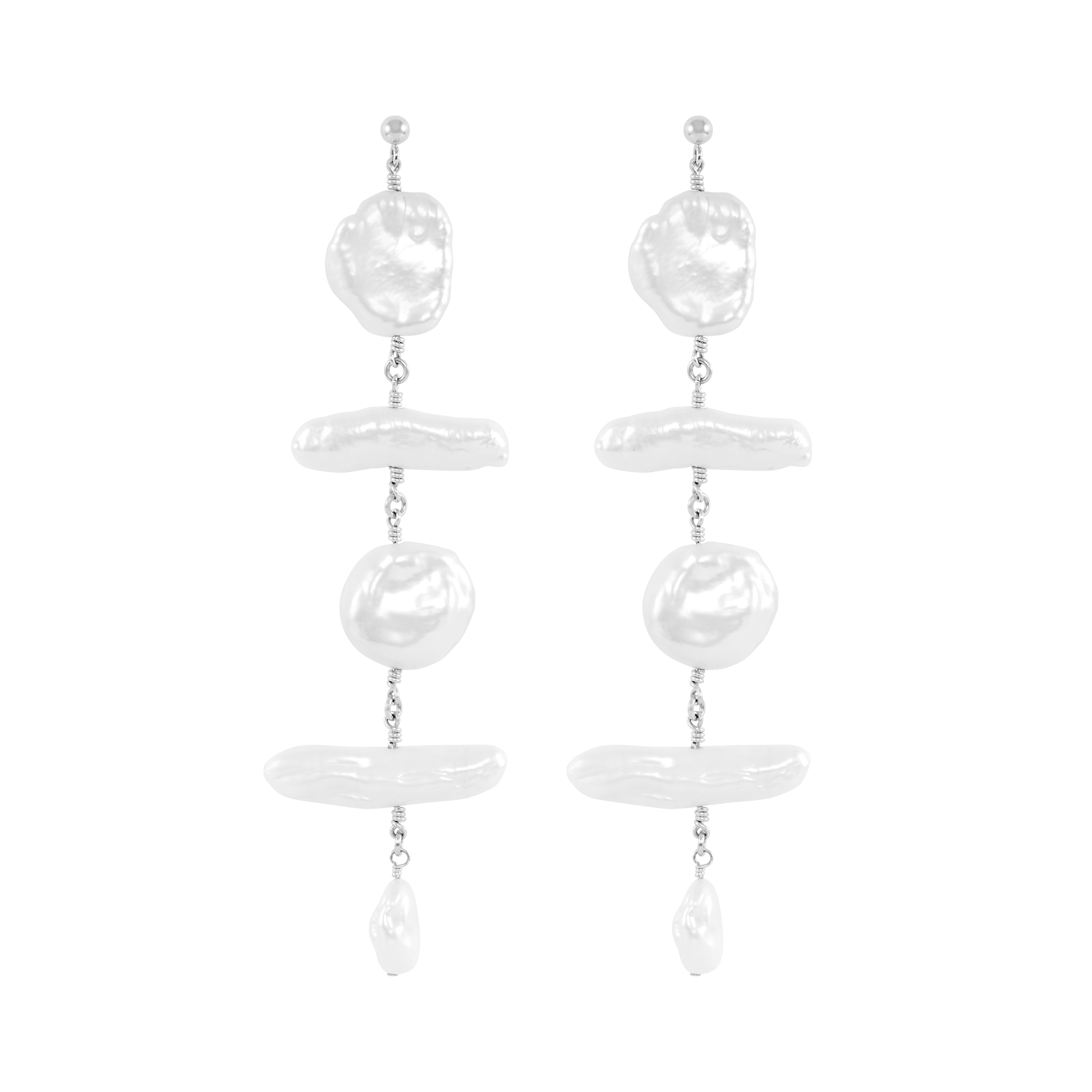 SERAPHINA EARRINGS - Large - Gold main image 1