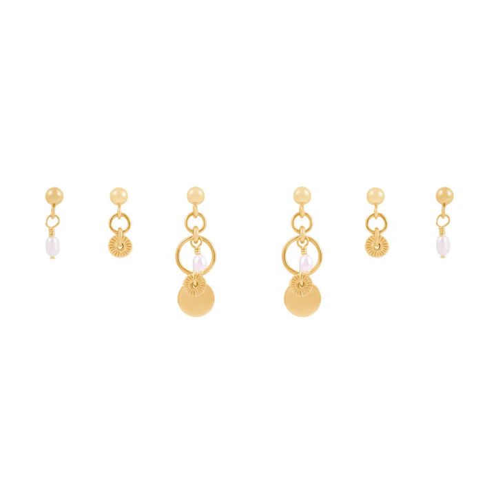 Tilly Earring Stack  - Gold