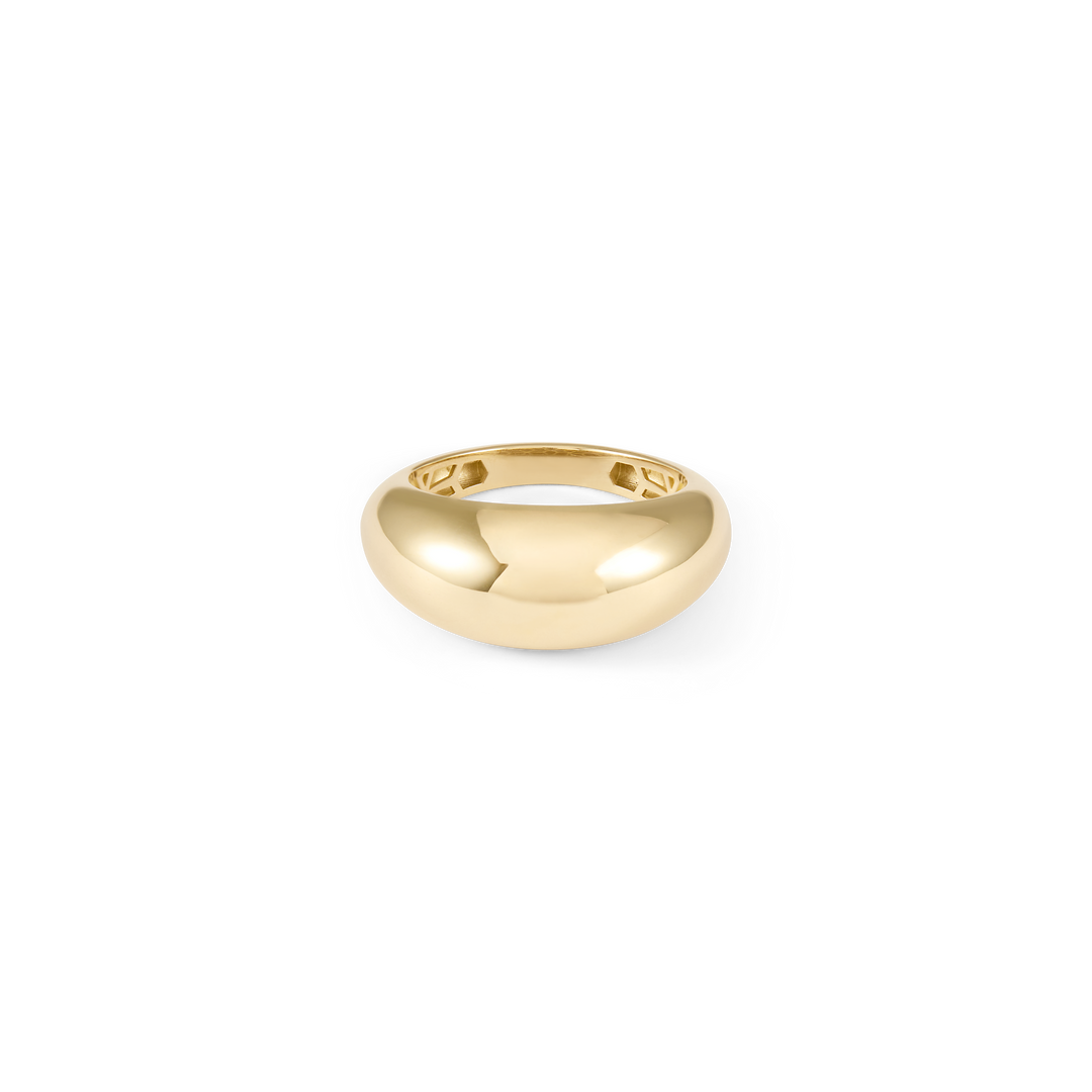 Dome Ring - Solid Gold