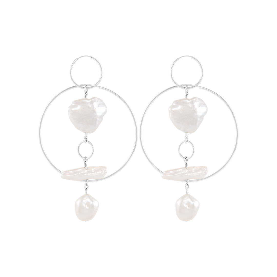 Verona Earrings - Silver