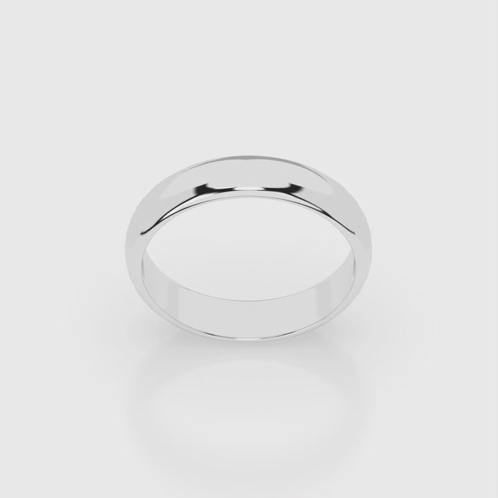 Roman Ring - White Gold