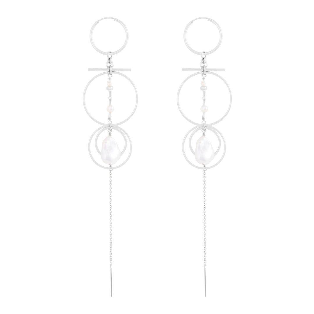 Chulla Earrings - Silver