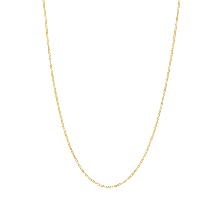 Box Chain Necklace - Gold