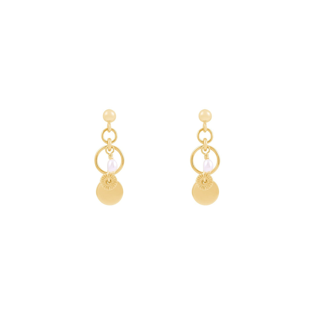 Tilly Earrings - Solid Gold
