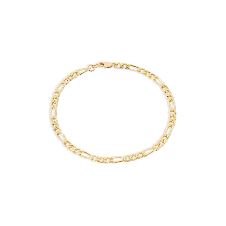 Figaro Bracelet - Gold