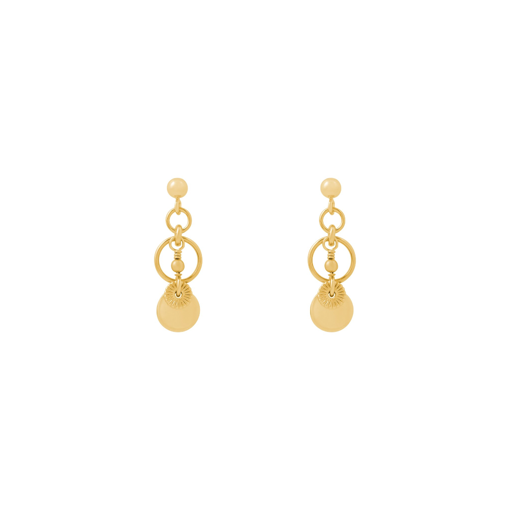 Tilly Earrings - Solid Gold