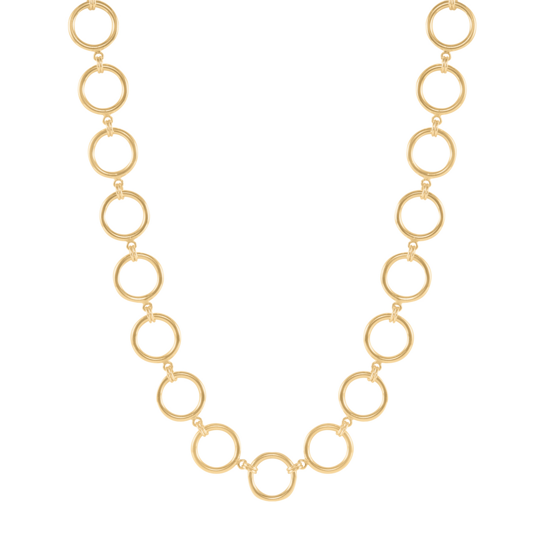 Camelia Necklace - Gold
