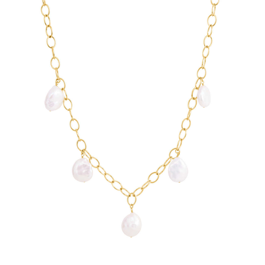 Evelina Necklace - Gold