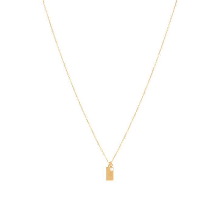 Letter Necklace - Gold