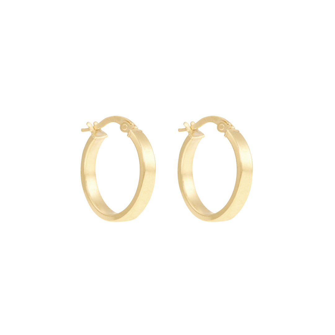 gold earrings
