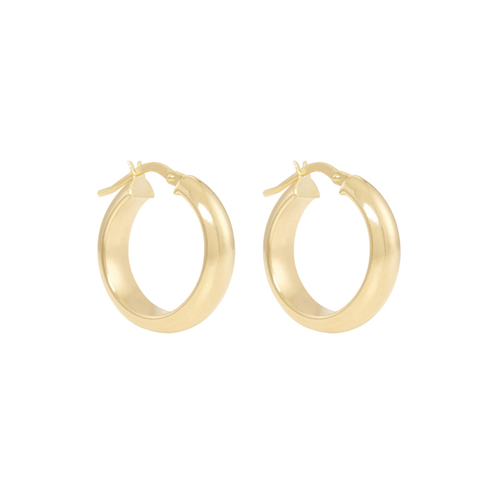 gold earrings