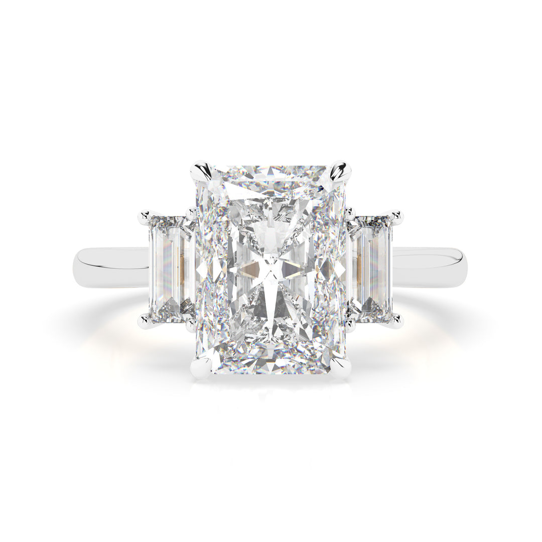 Lila Engagement Ring - White Gold