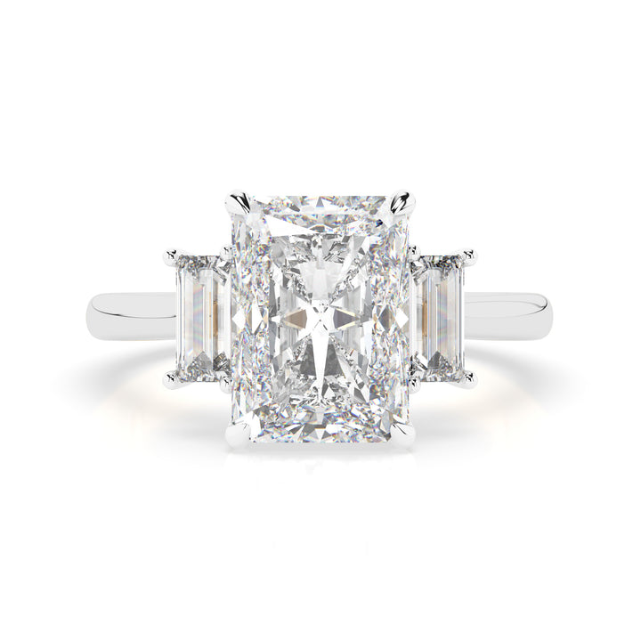 Lila Engagement Ring - White Gold