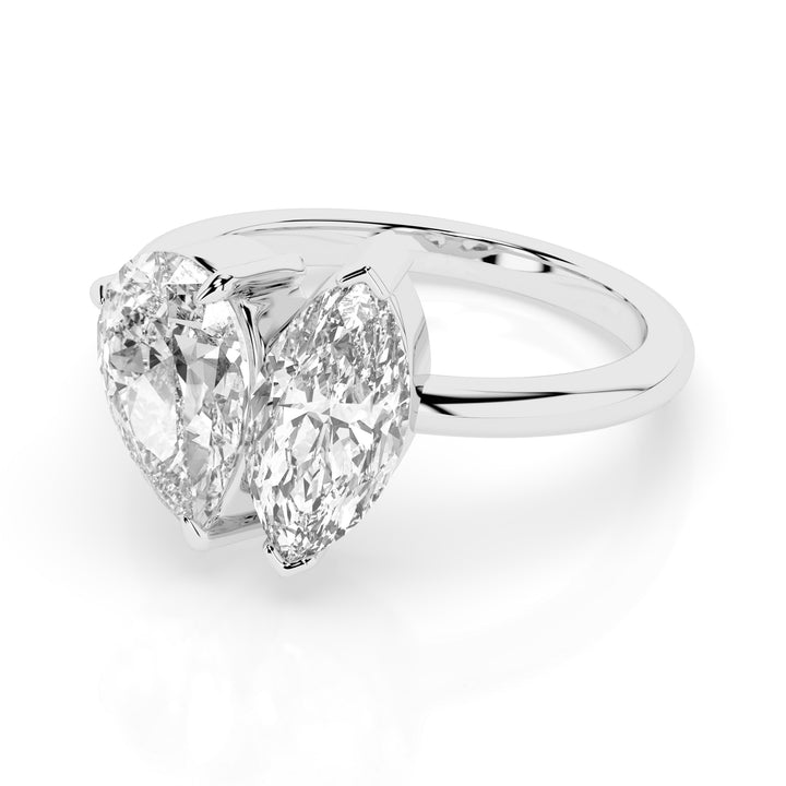 Lola Engagement Ring - White Gold