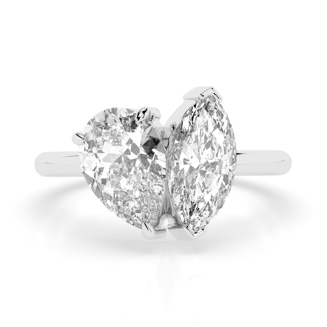 Lola Engagement Ring - White Gold