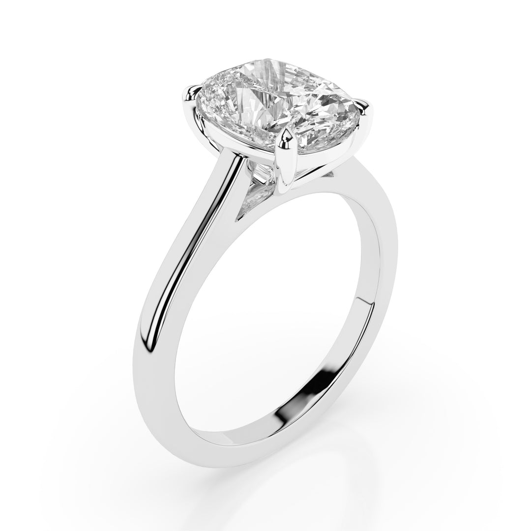 Leah Engagement Ring - White Gold