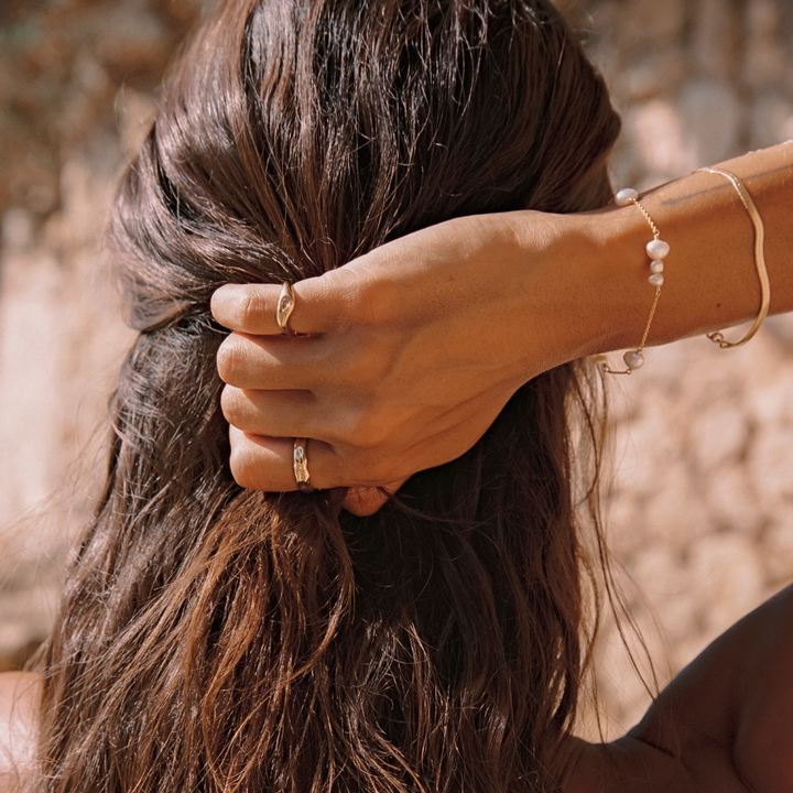 Nina Pinky Ring - Gold